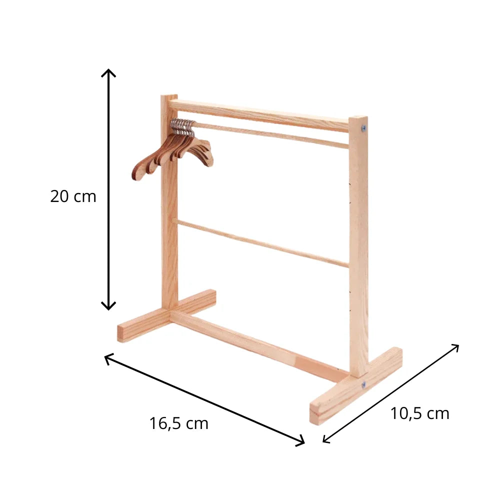 Mini Portant Vêtement 20cm disponible sur My Store