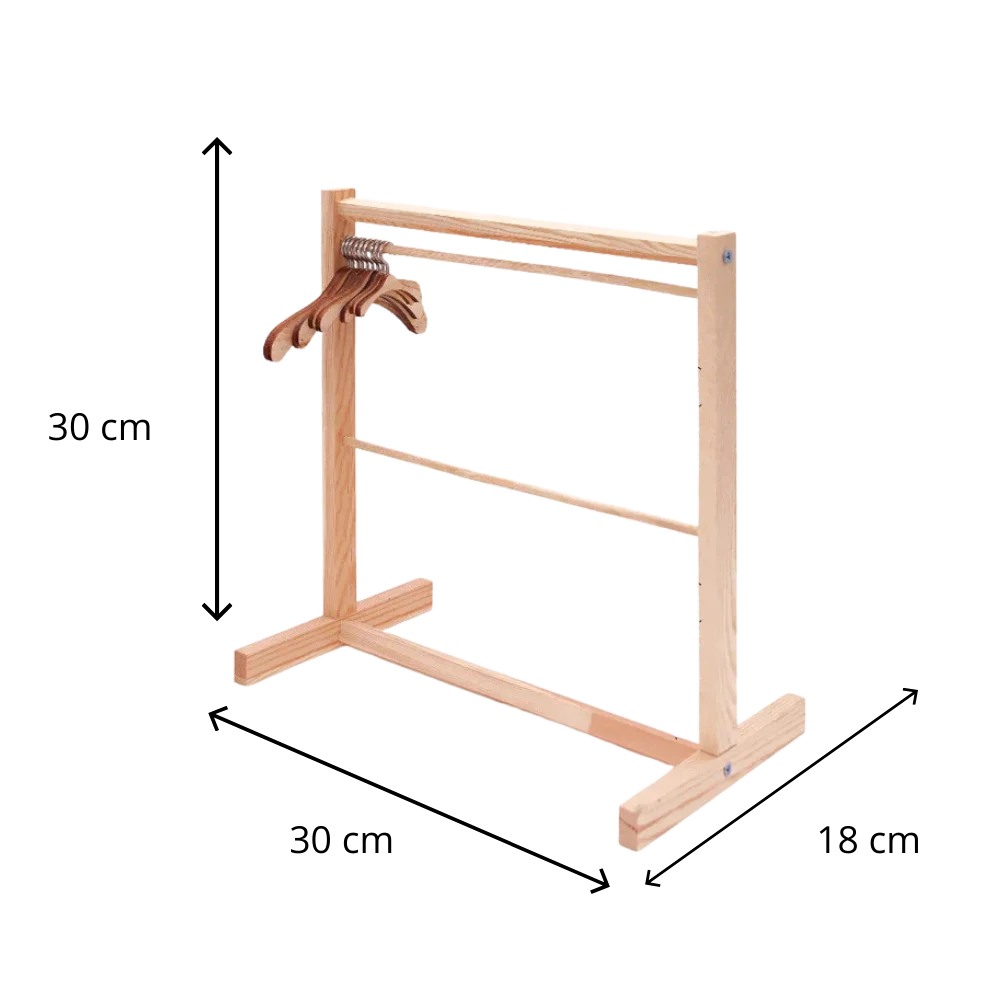 Mini Portant Vêtement 30cm disponible sur My Store