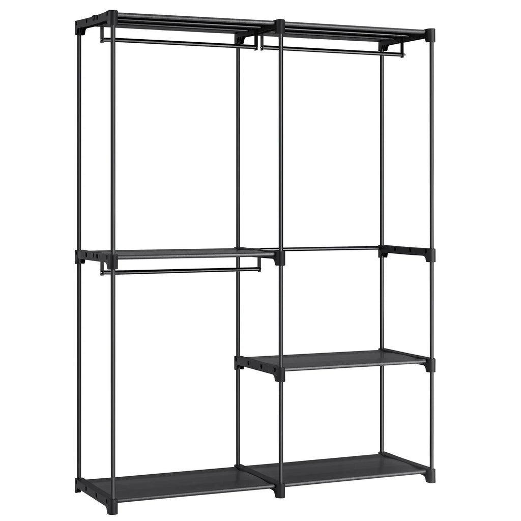 Portant Vêtement Acier Noir Onyx disponible sur Mon Portant Vetement