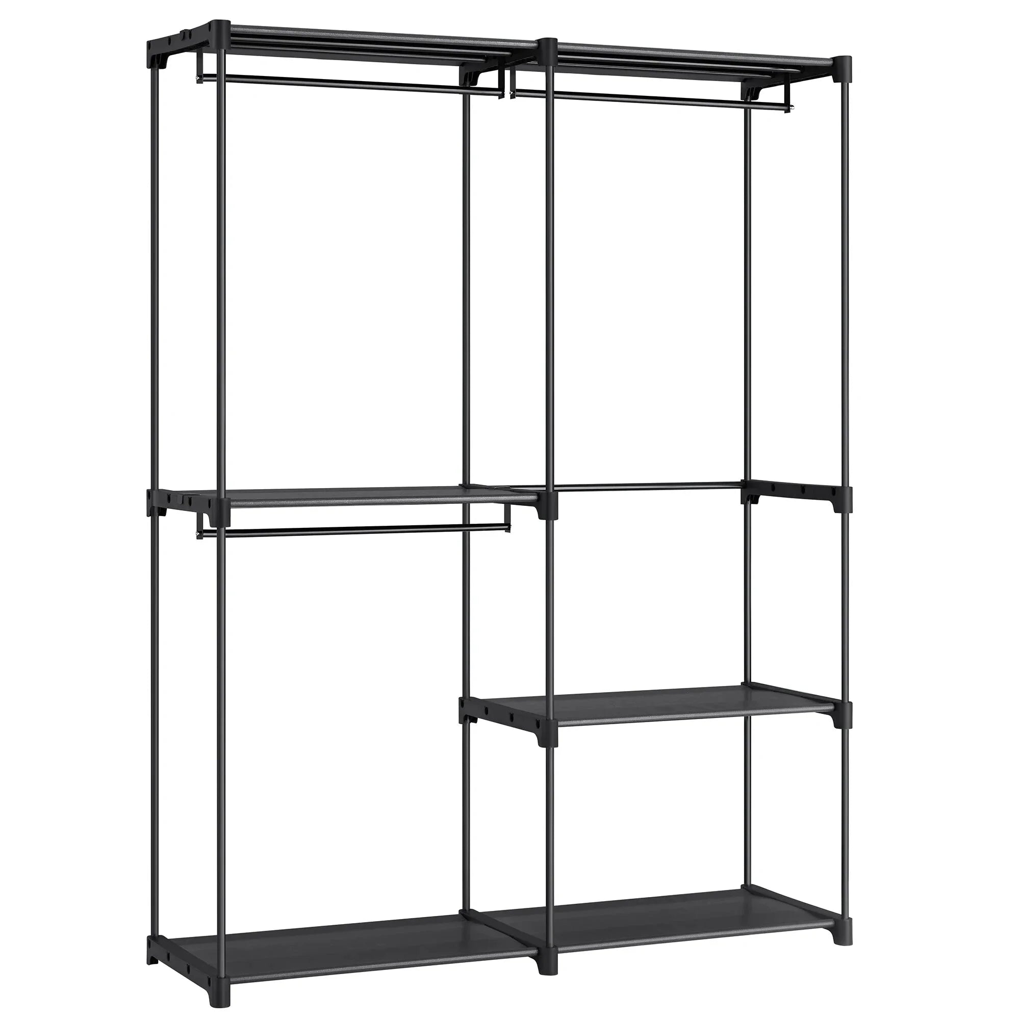 Portant Vêtement Acier Noir Onyx disponible sur Mon Portant Vetement