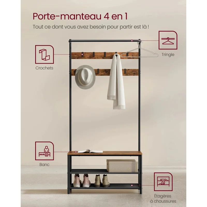 Portant Vêtement Entrée disponible sur Mon Portant Vetement