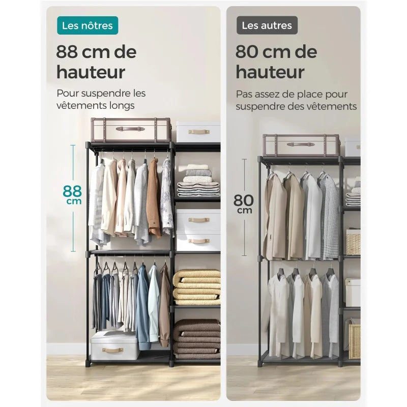 Portant Vêtement Plastique disponible sur Mon Portant Vetement