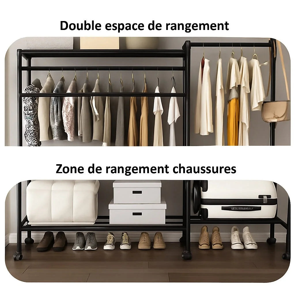 Portant Vêtement pour Charge Lourde disponible sur Mon Portant Vetement