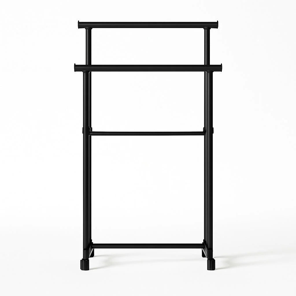 Porte Cintres sur Pied Simple Noir disponible sur Mon Portant Vetement