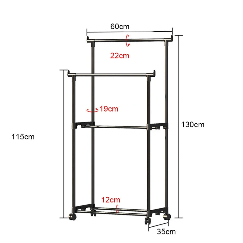 Porte Cintres sur Pied disponible sur Mon Portant Vetement