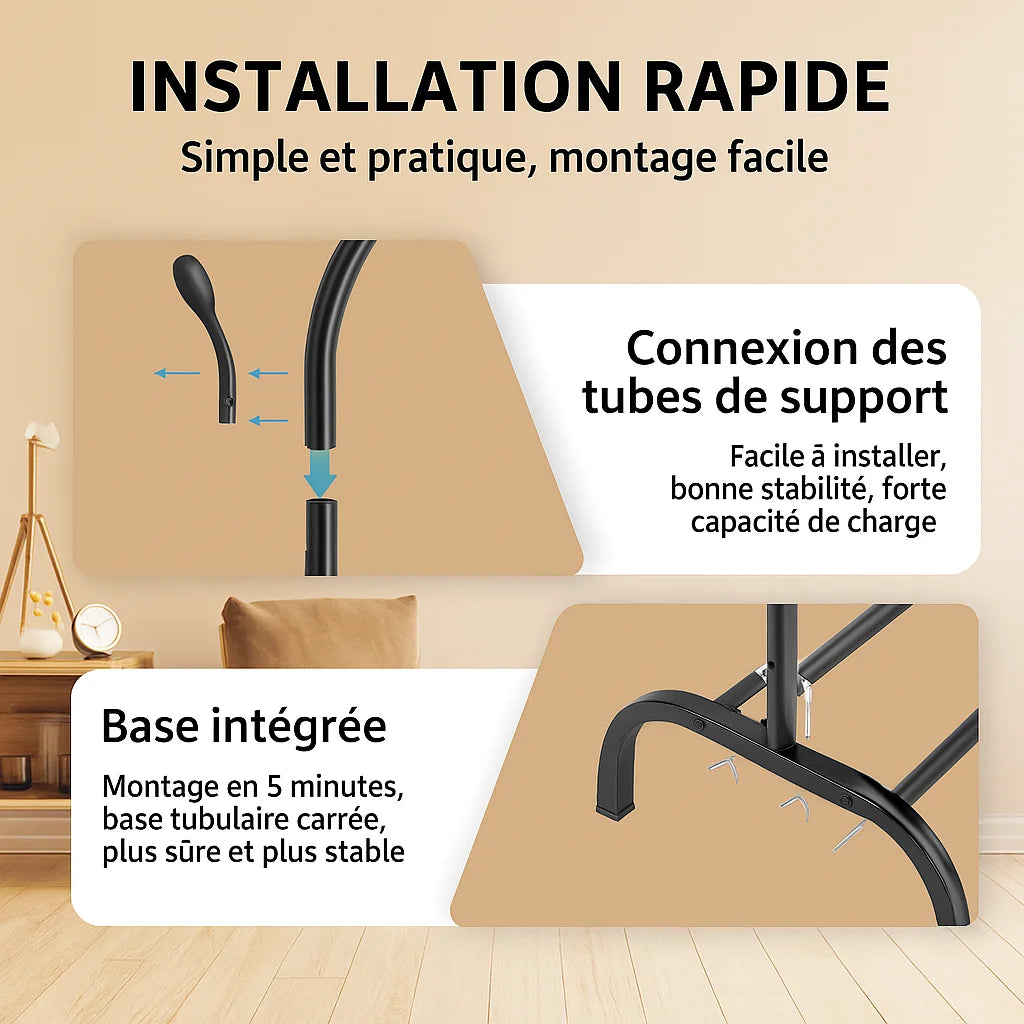 Porte Vêtement sur Pied disponible sur Mon Portant Vetement